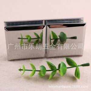 180 degree glass to glass clamp