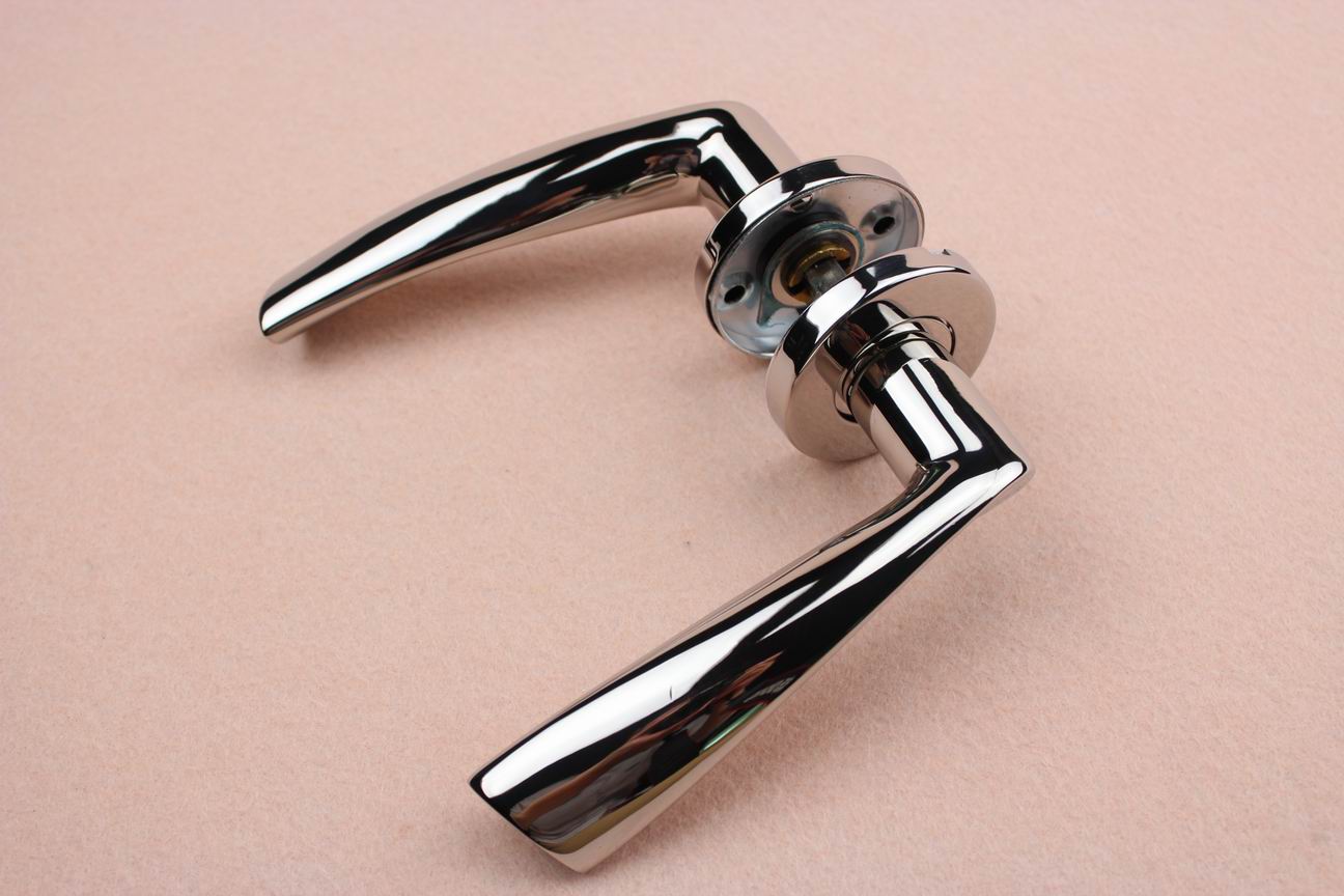 Casting solid Stainless steel 304 home door handle for wooden or aluminum door handle