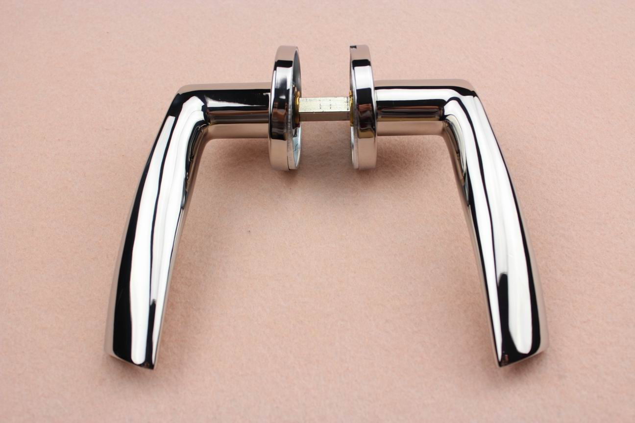 Casting solid Stainless steel 304 home door handle for wooden or aluminum door handle