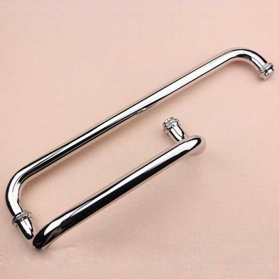 Stainless steel glass door handle